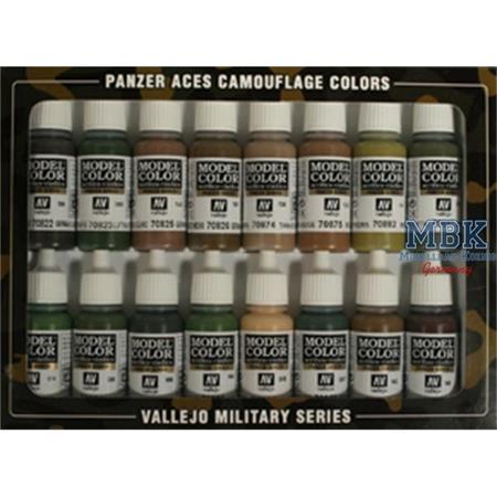 Vallejo Model Color: Panzer Aces Set