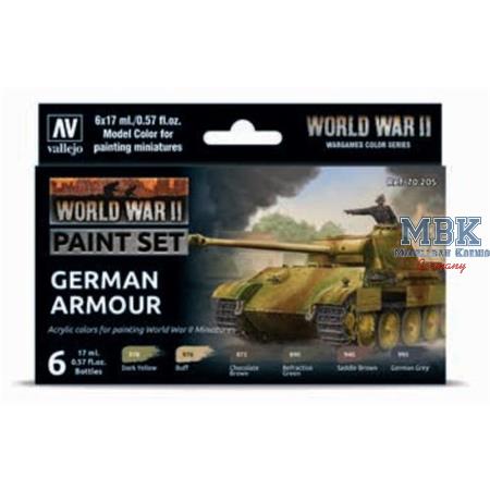Model Color: WWII German Armour