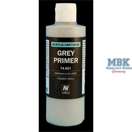 Vallejo Primer Grey Acrylic-PU (200ml)