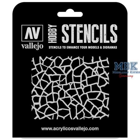 Vallejo Stencils: Giraffe Camo WWII Markings