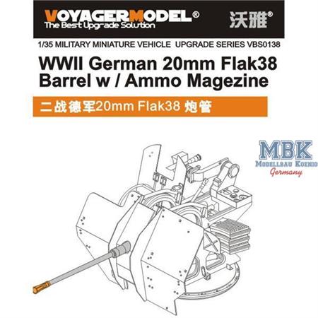 2cm Flak38 Barrel
