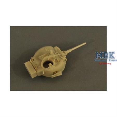 British Sherman Turret w/ canvas cover