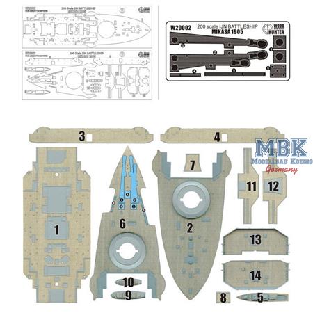 IJN Battleship Mikasa (for MERIT 62004)