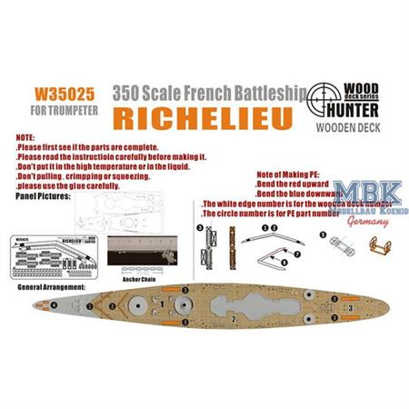 WWII French Battleship Richelieu