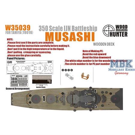 WWII IJN Battleship Musashi