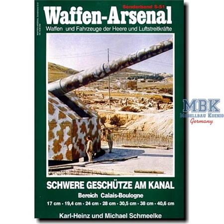 Schwere Geschütze am Kanal 17-40,6cm