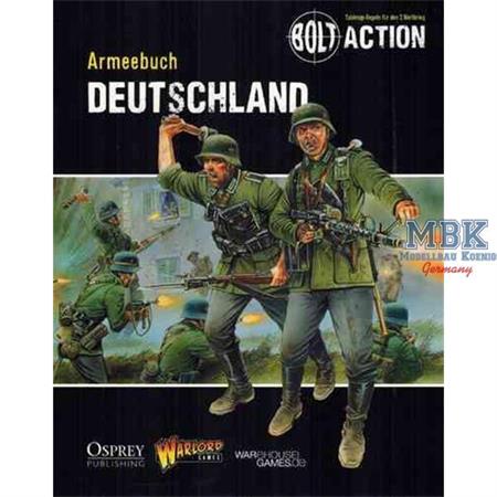 Bolt Action: Armeebuch Deutschland - Auf Deutsch