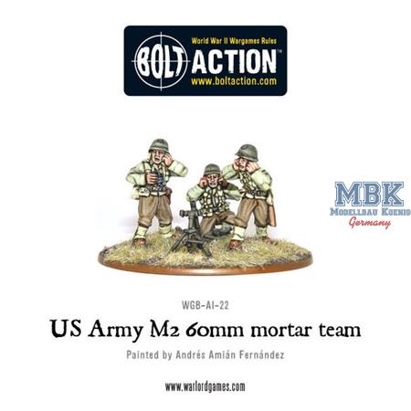 Bolt Action: US Army 60mm mortar team