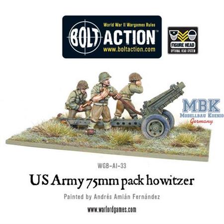 Bolt Action: US Army 75mm pack howitzer
