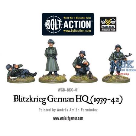 Bolt Action: Blitzkrieg German HQ (1939-42)