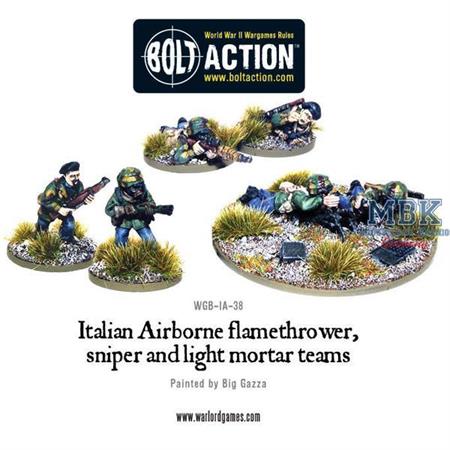 Bolt Action: Italian Airborne support weapons