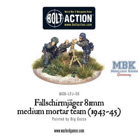 Bolt Action: Fallschirmjäger 81mm mortar (1943-45)
