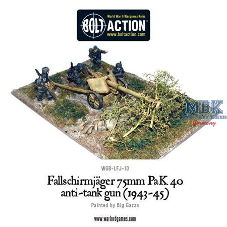 Bolt Action: Fallschirmjager 75mm PaK 40 (1943-45)