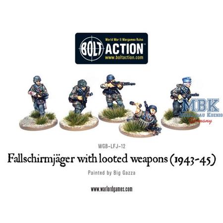 Bolt Action: Fallschirmjäger with looted weapons