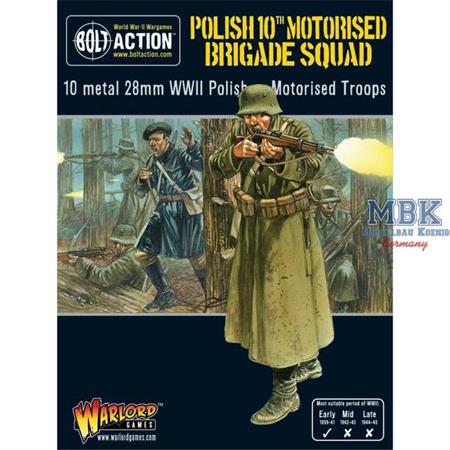 Bolt Action: Polish 10th Motorised Brigade Squad