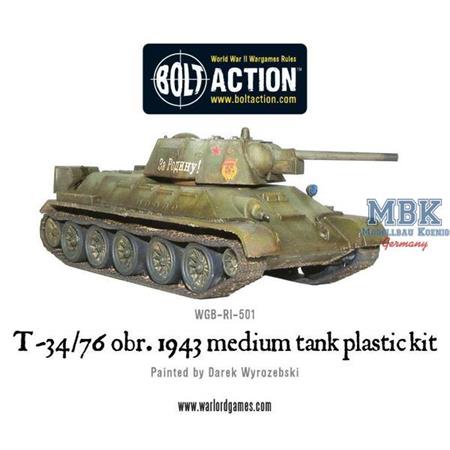 Bolt Action: T34/76 medium tank