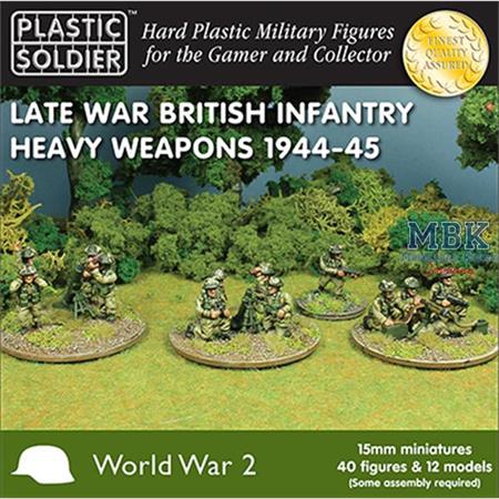 Late War British heavy weapons 1944-45 15mm