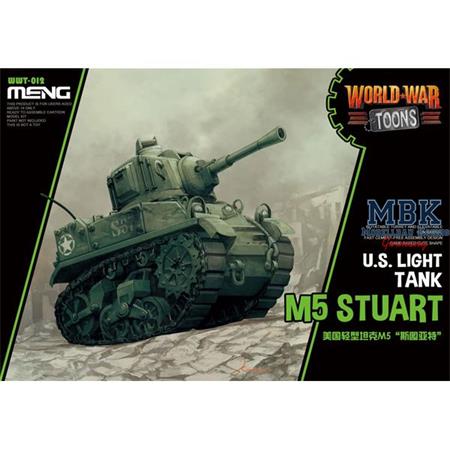 World War Toons U.S. Light Tank M5 Stuart