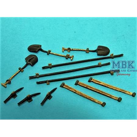 UK WW2 AFV Deck Tool set (Qty-3)