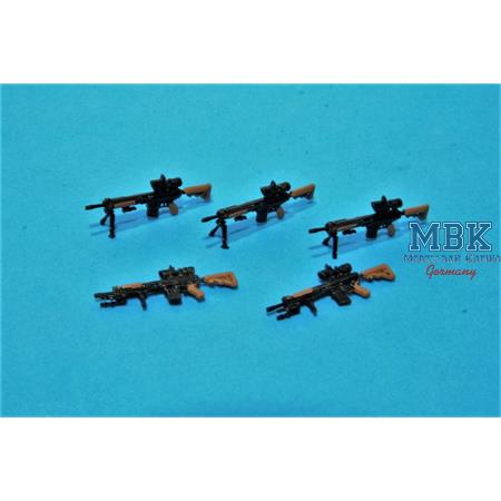 SHARPSHOOTER L129A1 Weapons (5pc with fittings)