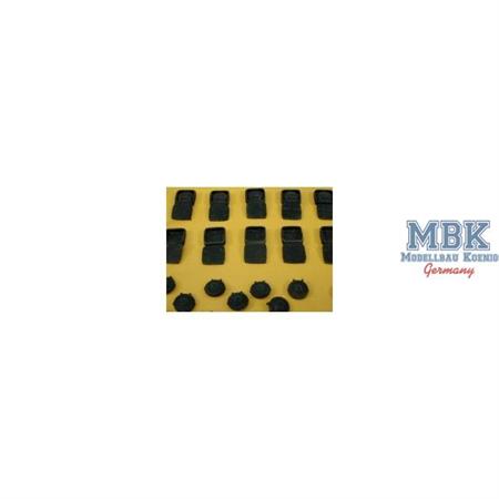 Tellermine 43 Anti-Tank mines + cases (Qty-20+10)