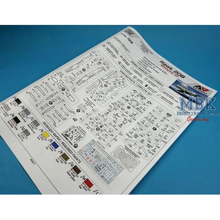 Hawk 208 light fighter (Malaysian A.F.)