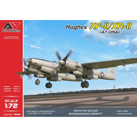 Hughes XF-II/XR-II (47-0156) Protot.Mil.Rec.Aircr.