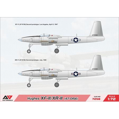 Hughes XF-II/XR-II (47-0156) Protot.Mil.Rec.Aircr.