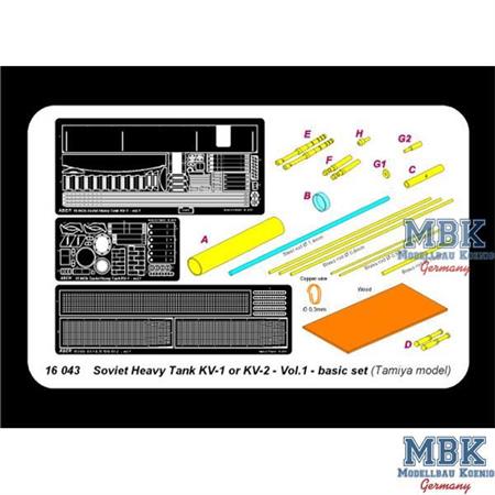 Russian Heavy Tank KV-1 or KV-2 Vol. 1 Basic Set