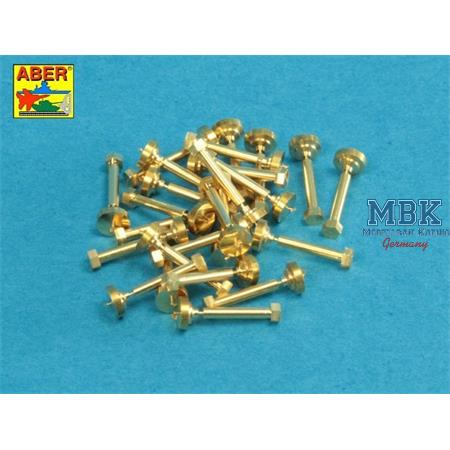 Turned imitation of Hexagonal bolts 6,0 mm 25 pcs.