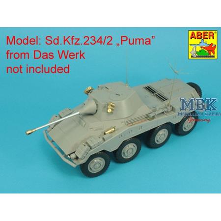 5cm KwK 39/1 L/60 Barrel for Sd.Kfz.234/2 "PUMA"