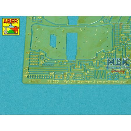 German 5cm anti-tank gun Pak38 (only plate)