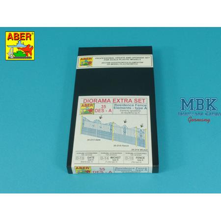 Residence Fence Elements-Metallzaunelemente Type A