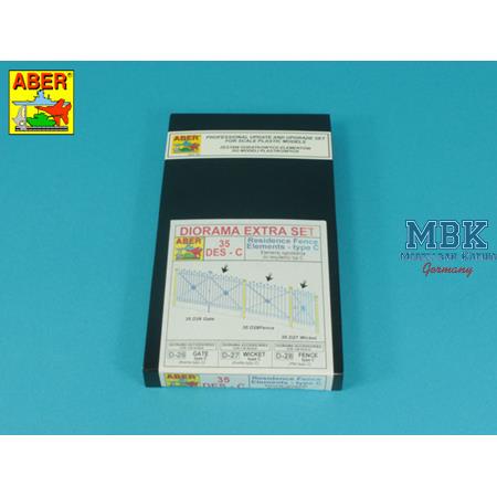 Residence Fence Elements-Metallzaunelemente Type C