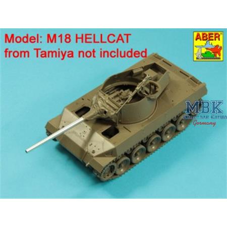 76mm M1A1 Barrel for M18 Helcat Tank Destroyer