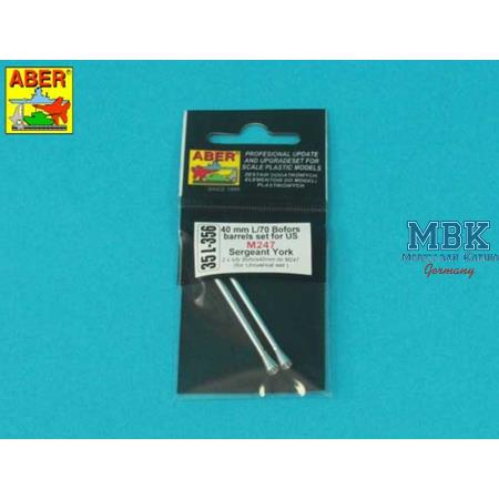 40 mm L/70 Bofors Barrel US M247 Sergeant York