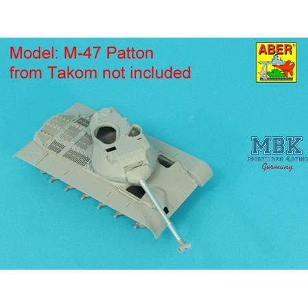 90mm M-36 tank barrel Y-Shaped Muzzel Brake f.M-47