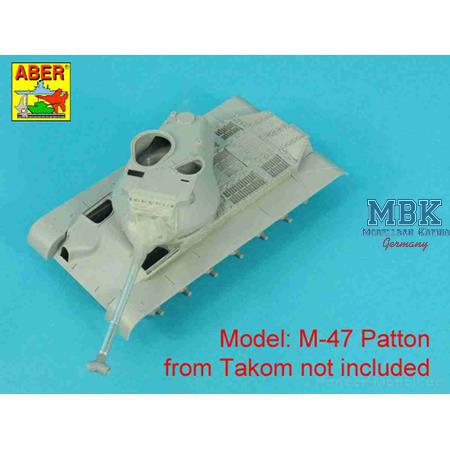 90mm M-36 tank barrel Y-Shaped Muzzel Brake f.M-47