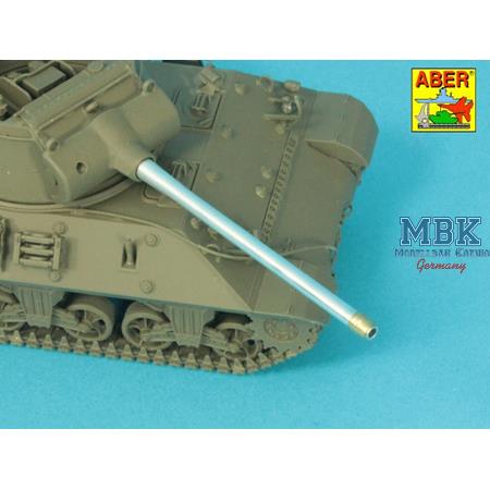 U.S. 90 mm M3 barrel with thread protector for M36