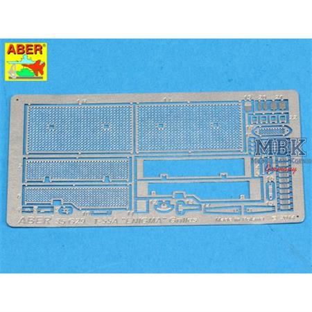 Grilles / Lüftergitter for T-55A/ Enigma (Tamiya)