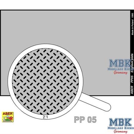 Engrave plate (88 x 57mm) - pattern 05