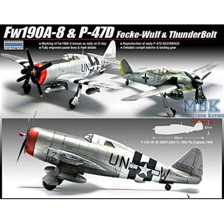 P-47D & FW190A-8 "70th Anniversary Normandy"
