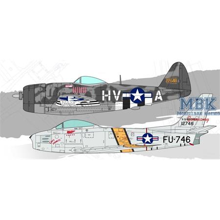 P-47D & F-86E "GABRESKI"