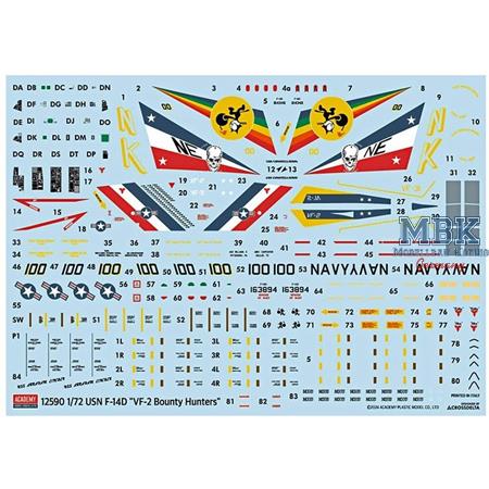 Grumman F-14D Super Tomcat "VF-2 Bounty Hunters"