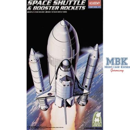 Space Shuttle and Booster Rockets 1:288
