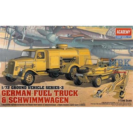 Opel Blitz Tankwagen & VW Schwimmwagen