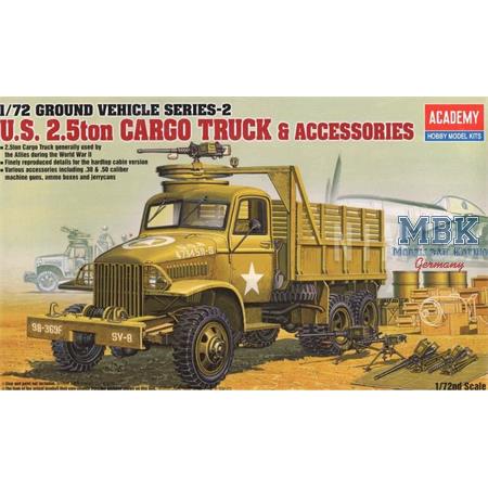 GMC 2 1/2 ton 6x6 CARGO TRUCK