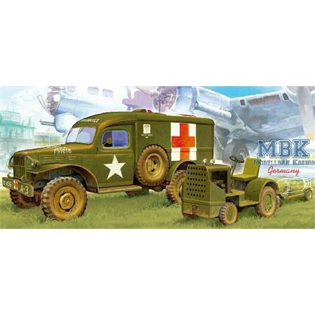 U.S. Ambulance & Bomb Tractor