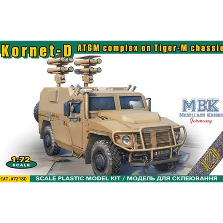 Kornet-D ATGM complex on Tiger-M chassis Kornet-D ATGM complex on Tiger-M chassis