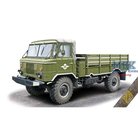 Soviet 4x4 2t truck for airborne forces GAZ-66